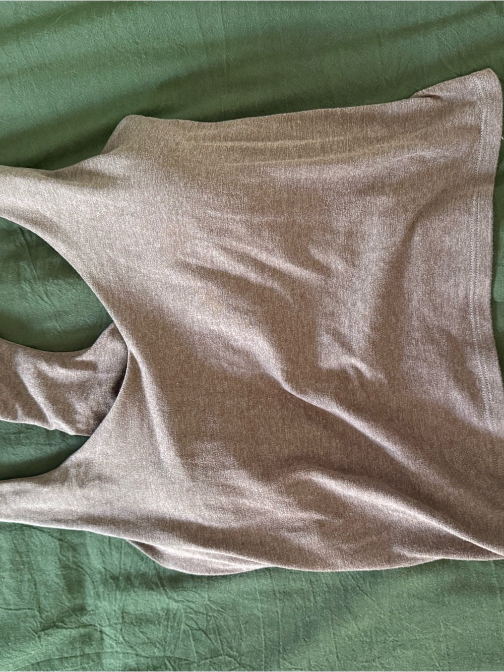 Vuori Halo Performance Crop 2.0 - Huckleberry Heather - Size M